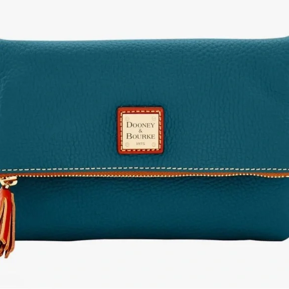 Dooney & Bourke Teal Crossbody Bag - Picture 2 of 14